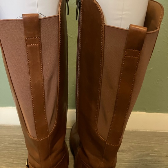 NWOT Clarks Leather Knee High Boots - Picture 8 of 15